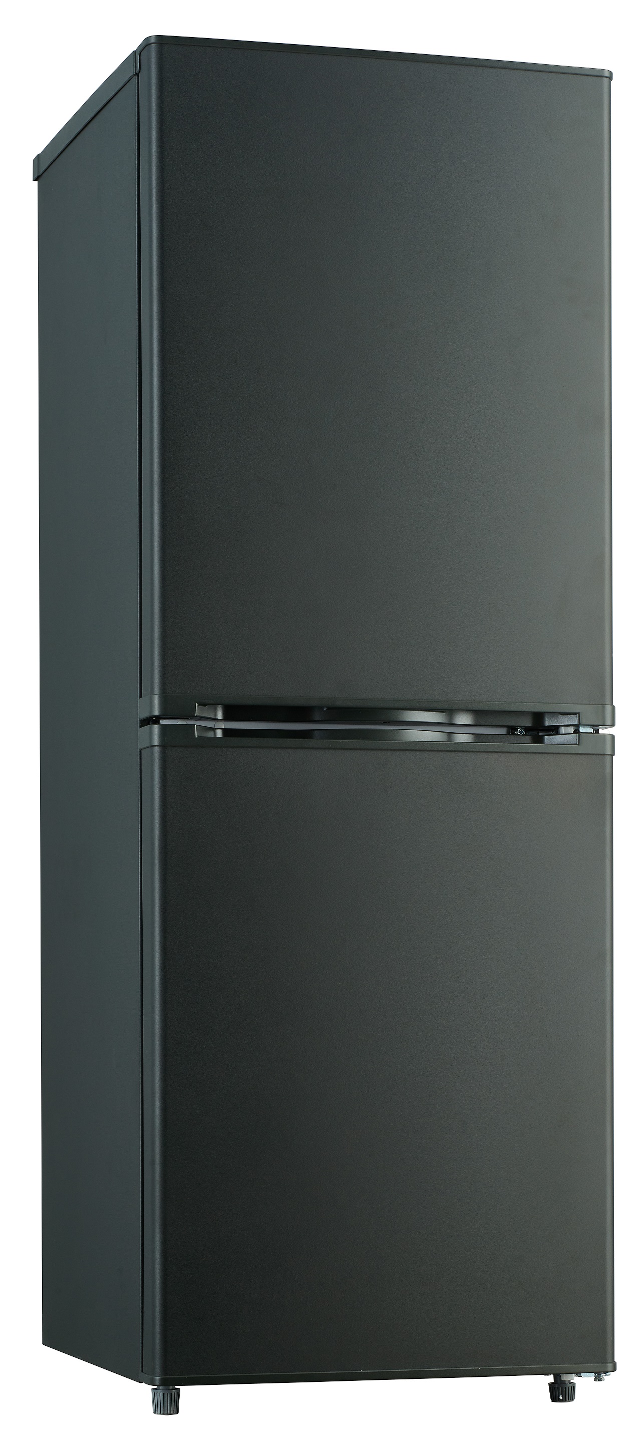 respekta Stand Kühl Gefrierkombination Kühlschrank Kombi schwarz matt